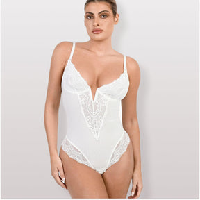 Body Modelador de Renda - Luxo Slim | + Brinde Calcinha Modeladora